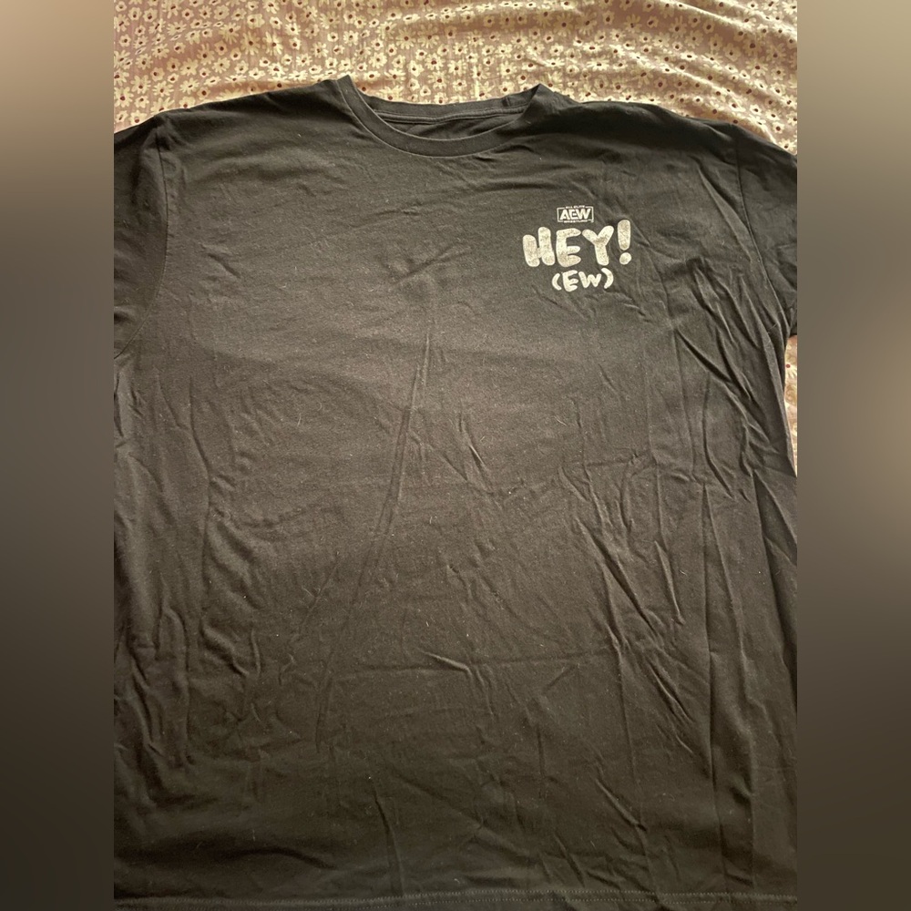AEW - All Elite Wrestling T-Shirt - HEY!(EW)